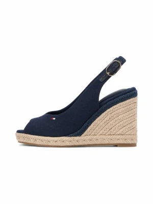 Espadryle Tommy Hilfiger granatowy