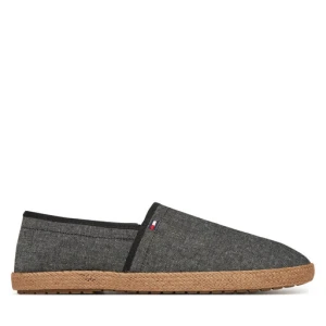 Espadryle Tommy Hilfiger Hilfiger Chambray Espadrille FM0FM05391 Czarny