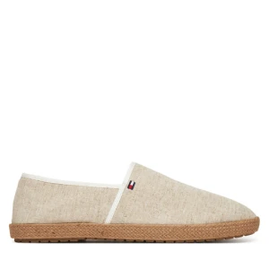 Espadryle Tommy Hilfiger Hilfiger Chambray Espadrille FM0FM05391 Écru