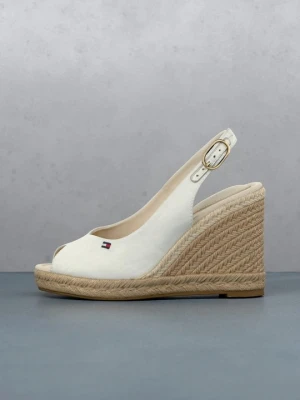 Espadryle Tommy Hilfiger mleczny