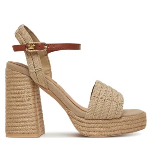 Espadryle Tommy Hilfiger Rope Heel Platform Sandal FW0FW08425 Beżowy