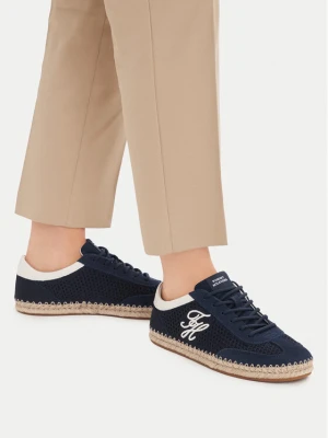 Espadryle Tommy Hilfiger Th Heritage Rope Sneaker FW0FW09406 Granatowy