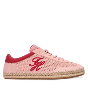 Espadryle Tommy Hilfiger Th Heritage Rope Sneaker FW0FW09406 Różowy