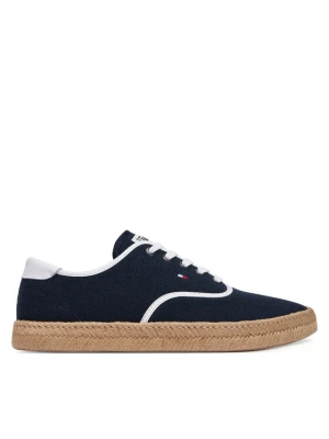 Espadryle Tommy Hilfiger Th Hi Vulc Core Jutte Canvas FM0FM05872 Granatowy