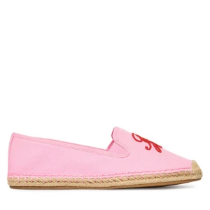 Espadryle Tommy Hilfiger Th Script Summer Espadrille FW0FW09240 Różowy