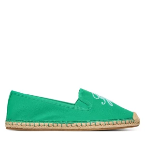 Espadryle Tommy Hilfiger Th Script Summer Espadrille FW0FW09240 Zielony