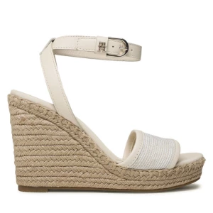 Espadryle Tommy Hilfiger Th Woven High Wedge FW0FW07344 Beżowy