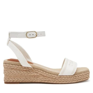 Espadryle Tommy Hilfiger Tommy Hilfiger Espad Mid Wedge FW0FW08805 Écru