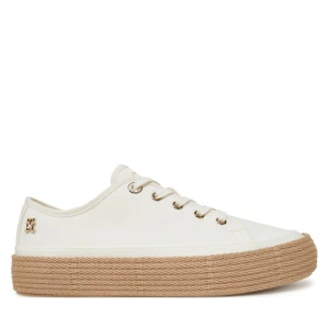 Espadryle Tommy Hilfiger Vulc Espadrille Sneaker FW0FW08404 Biały