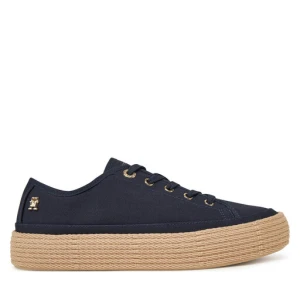 Espadryle Tommy Hilfiger Vulc Espadrille Sneaker FW0FW08404 Granatowy