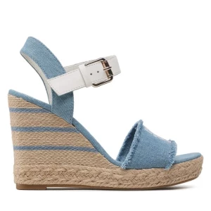 Espadryle Tommy Hilfiger Wedge Sandal FW0FW07079 Niebieski