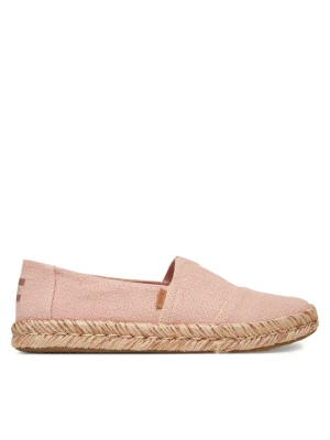 Espadryle Toms Alpargata Rope 10021943 Różowy