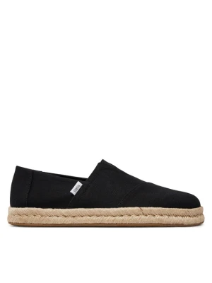 Espadryle Toms Alpargata Rope 2.0 10019875 Czarny