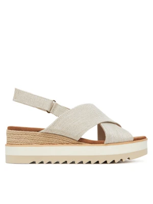 Espadryle Toms Diana 10021152 Beżowy