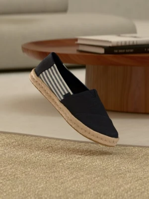 Espadryle Toms granatowy