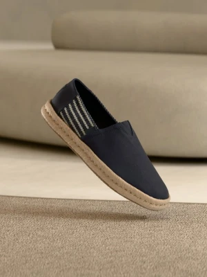 Espadryle Toms granatowy