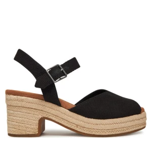 Espadryle Toms Isla Peep Toe 10021982 Czarny