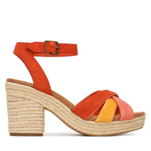 Espadryle Toms Majorca Strappy 10021951 Czerwony