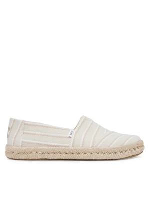 Espadryle Toms Natural Woven Stripes 10021816 Beżowy