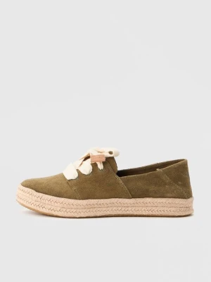 Espadryle Toms oliwkowy