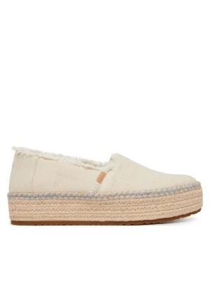 Espadryle Toms Valencia 10023057 Beżowy