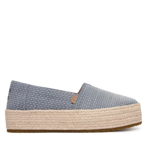 Espadryle Toms Valencia 10023063 Niebieski jasny