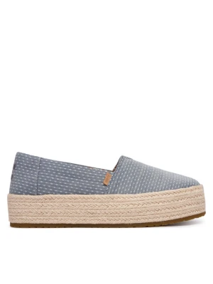 Espadryle Toms Valencia 10023063 Niebieski jasny