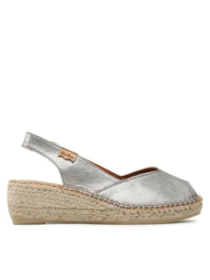 Espadryle Toni Pons Bernia-P Srebrny