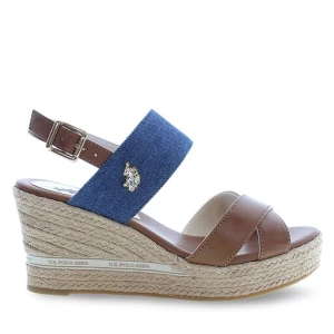 Espadryle U.S. Polo Assn. Alyss ALYSSA011 Brązowy