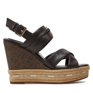 Espadryle U.S. Polo Assn. Aylin016 Brązowy