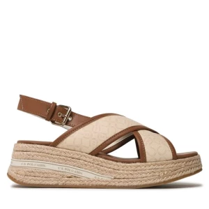 Espadryle U.S. Polo Assn. Glory GLORY005 Brązowy