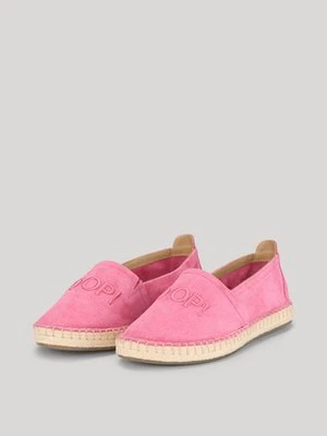 Espadryle Velluto Lias w kolorze różowym Joop
