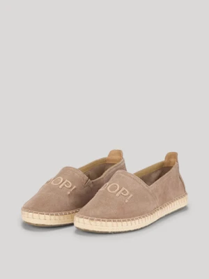 Espadryle Velluto Lias w kolorze szarobrązowym Joop