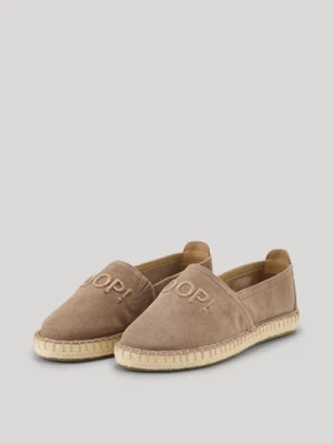 Espadryle Velluto Lias w kolorze szarobrązowym Joop