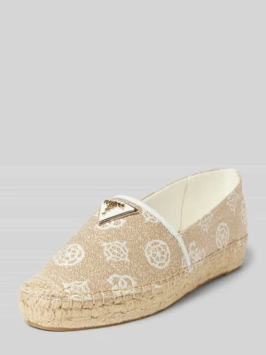 Espadryle z aplikacją z logo model ‘JOLANDON’ Guess