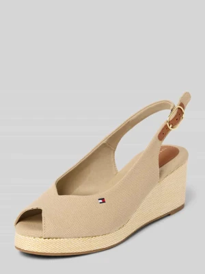 Espadryle z bawełnianego płótna Tommy Hilfiger