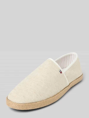 Espadryle z lnu chambray Tommy Hilfiger
