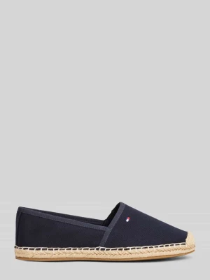 Espadryle z wyhaftowanym logo Tommy Hilfiger