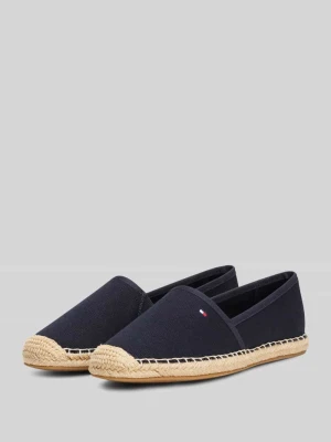 Espadryle z wyhaftowanym logo Tommy Hilfiger