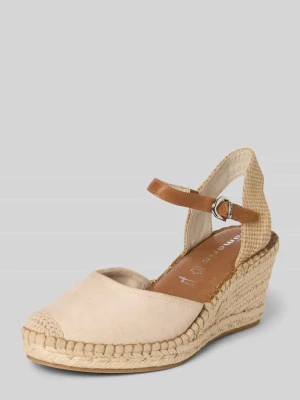 Espadryle ze skóry naturalnej tamaris