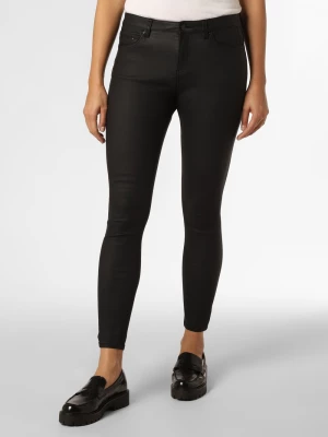 Esprit Casual Spodnie Kobiety Sztuczne włókno czarny jednolity,