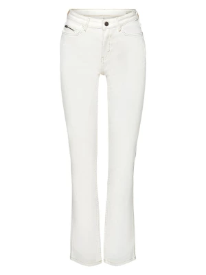 ESPRIT Dżinsy - Slim fit - w kolorze białym rozmiar: W27/L30