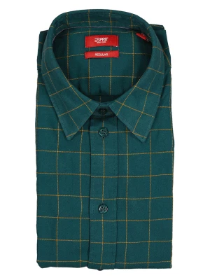 ESPRIT Koszula - Regular fit - w kolorze zielonym rozmiar: L