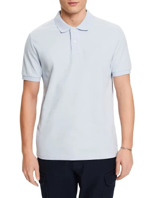 ESPRIT Koszulka polo w kolorze błękitnym rozmiar: XXL