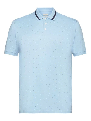 ESPRIT Koszulka polo w kolorze błękitnym rozmiar: S