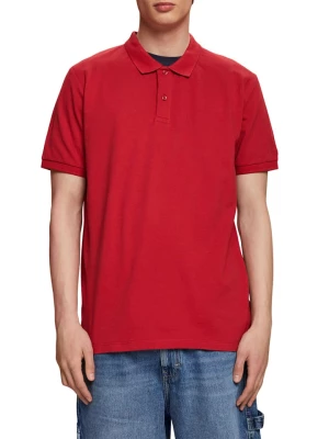 ESPRIT Koszulka polo w kolorze czerwonym rozmiar: L