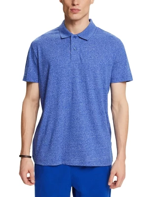 ESPRIT Koszulka polo w kolorze niebieskim rozmiar: S
