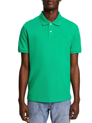 ESPRIT Koszulka polo w kolorze zielonym rozmiar: M