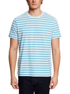 ESPRIT Koszulka w kolorze biało-niebieskim rozmiar: M