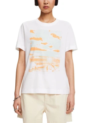 ESPRIT Koszulka w kolorze białym rozmiar: S